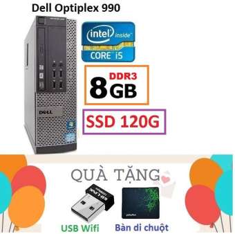 Đồng Bộ Dell Optiplex 990 Core i5 2400 / 8G / SSD 120G - Tặng USB Wifi , Bàn di chuột , Bảo hành 24 tháng