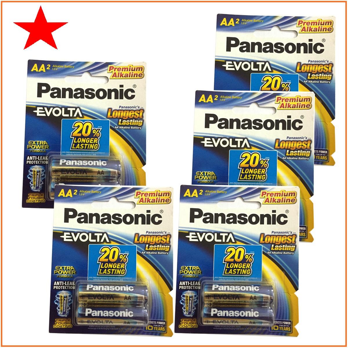 Combo 2 vỉ pin AA Panasonic Avolta (1 vỉ 2 viên)