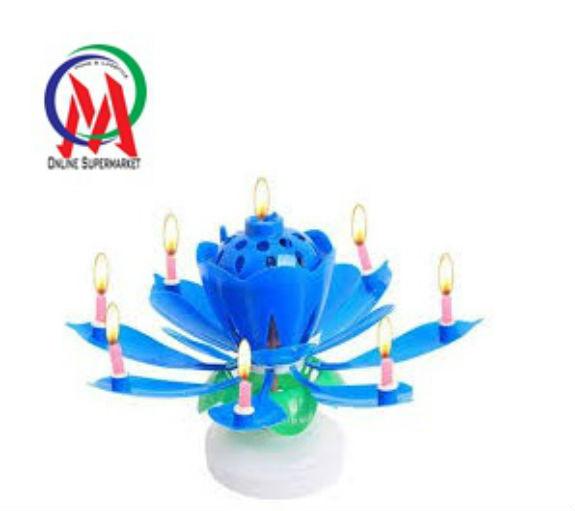 [HCM]NẾN SINH NHẬT XOAY 3D CÓ NHẠC