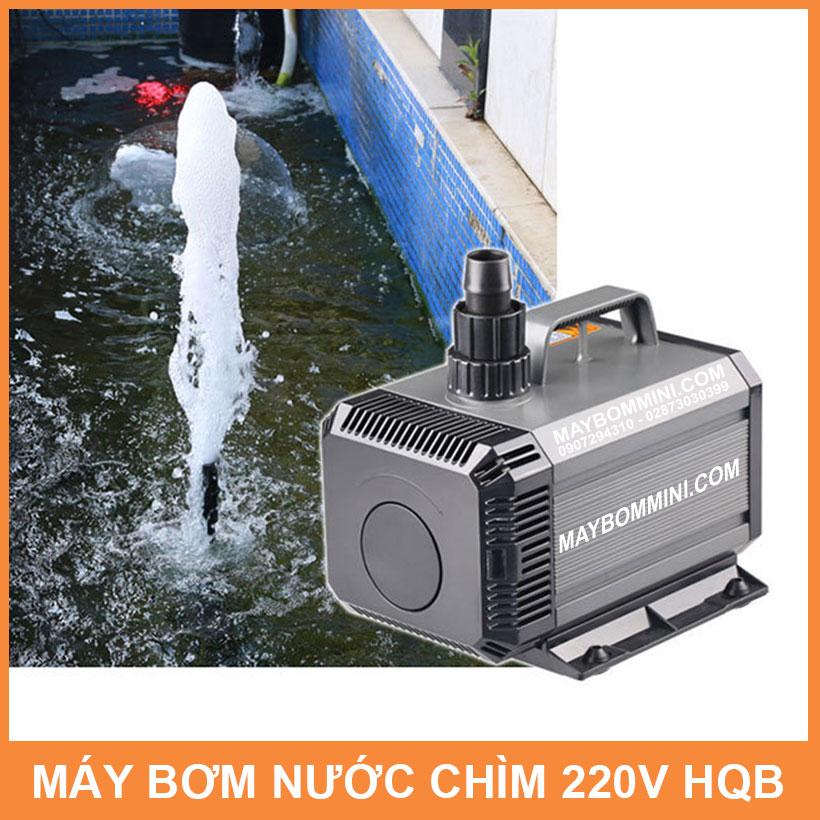 [HCM]Máy bơm nước chìm hồ cá hòn non bộ nước thải 220V HQB-2000