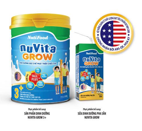 Bộ 2 Sữa Bột Nuvita Grow 3+ 900g