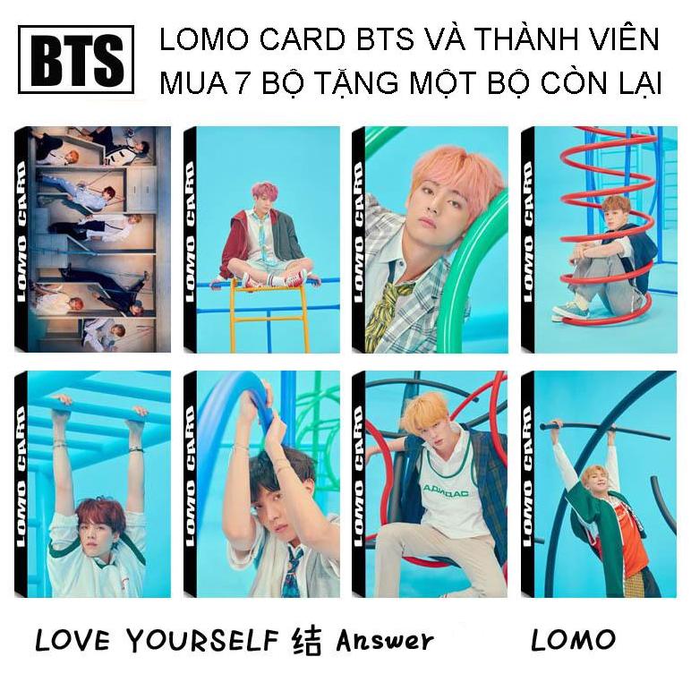 Lomo card BTS Love Yourself ANSWER new 2018