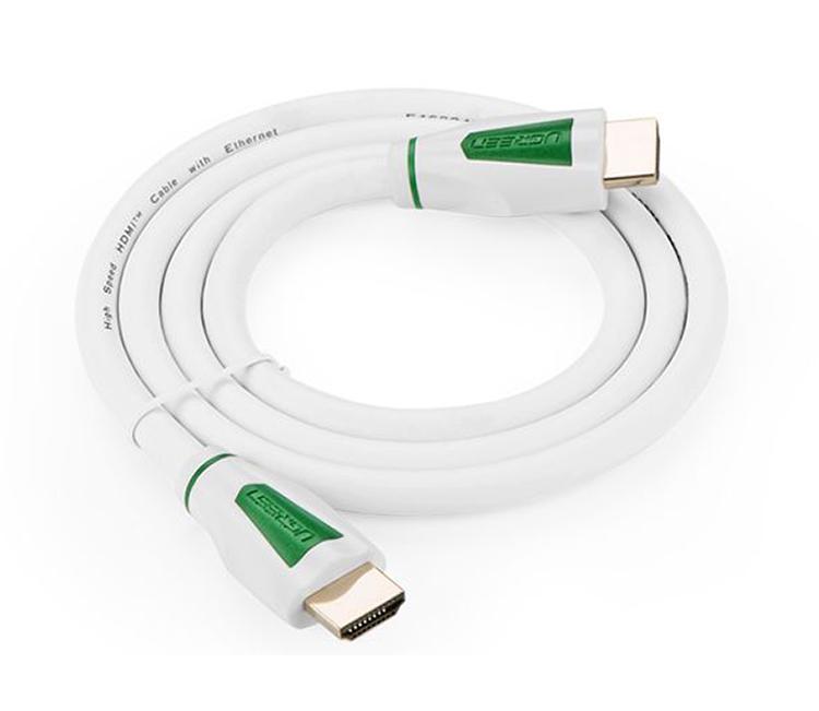 Cáp HDMI 4k chuẩn 1.4 1.5M Ugreen 30199 (Trắng)