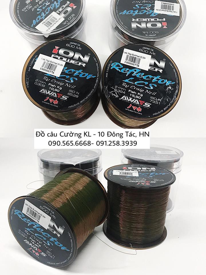 Cước câu cá Nhật Ion Reflector 600m