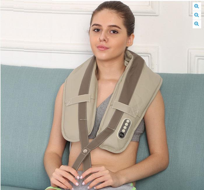 [HCM]Đai Massage Đấm Lưng Vai Cổ KGR
