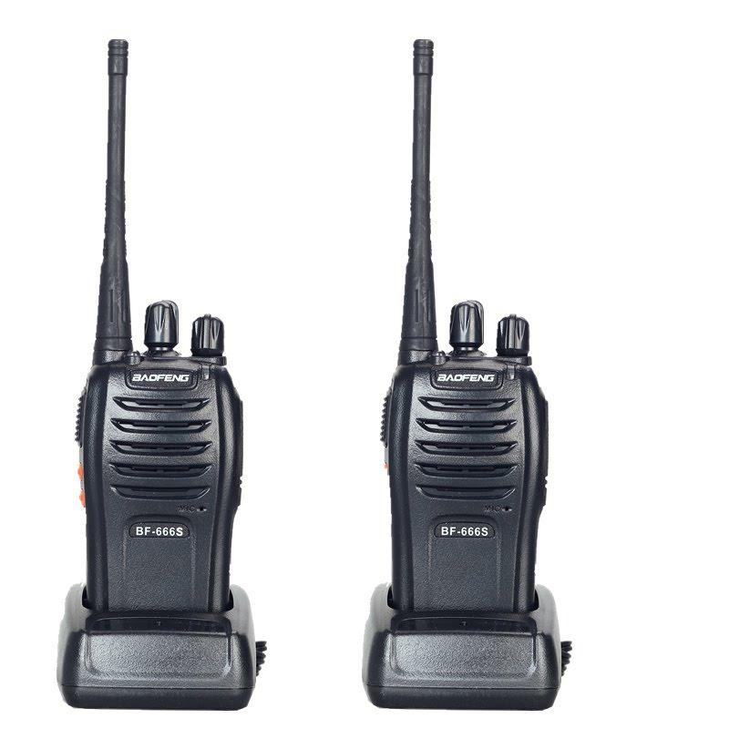 Bộ 03 máy bộ đàm baofeng bf-666s+tặng 03 tai nghe bộ đàm chuyên dụng