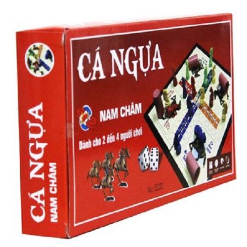 (BÁN GIÁ GỐC) Đồ chơi cờ cá ngựa nam châm có độ bám bàn cực tốt dành cho cả người lớn và trẻ em cao (loại to),Do choi co ca ngua nam cham cho be