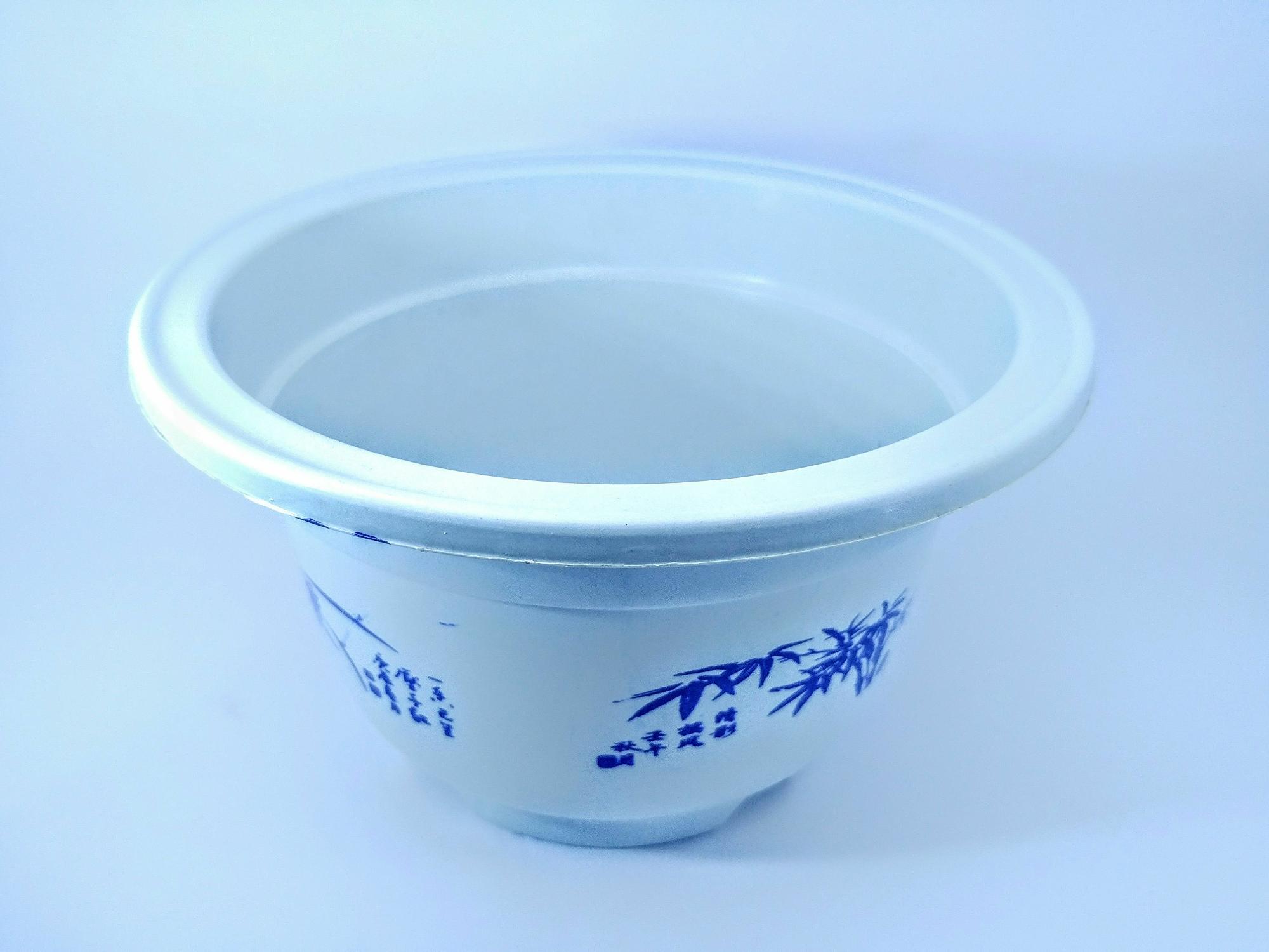 5 chậu nhựa giả sứ trồng cây