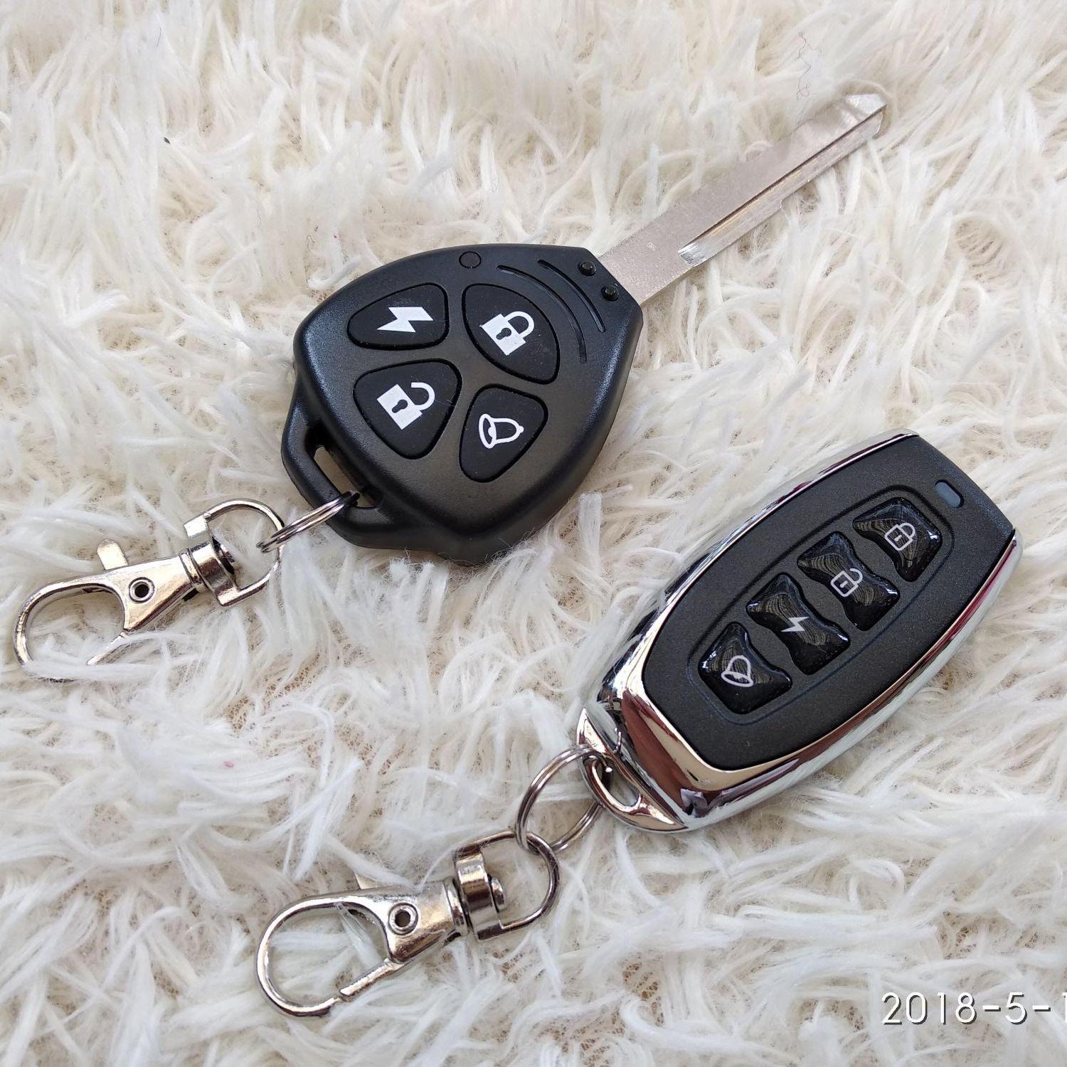 Khóa chống trộm xe máy 4 nút 1 chìa 1 remote TA-04F