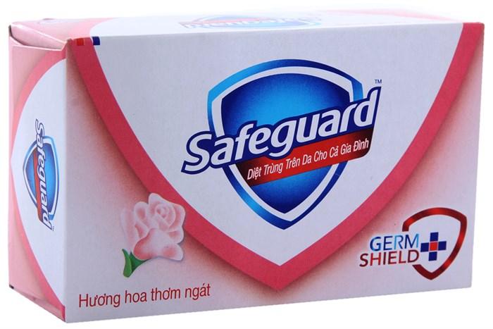 Combo 10 cục Xà bông cục Safeguard hương Hoa thơm ngát hộp 135g Hồng