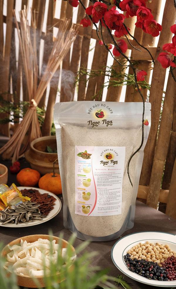 [HCM]Bột đậu đỏ cafe tẩy da chết trắng da 01kg