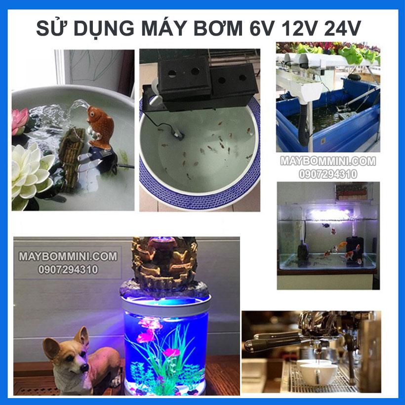 Máy Bơm Nước Mini 8V 24V 900L JT750