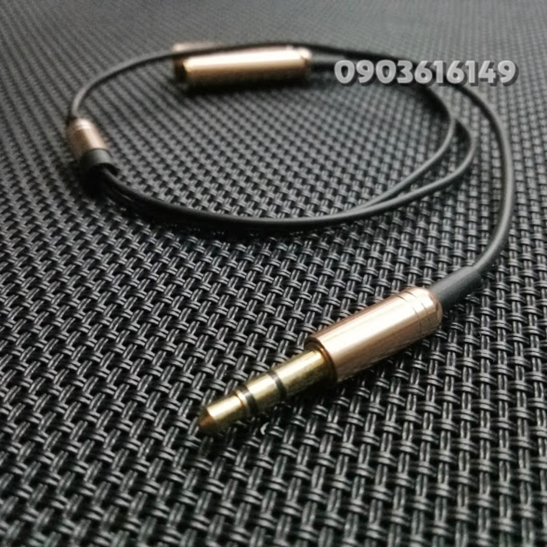 Dây chia jack loa chuẩn 3.5 từ 1 ra 2