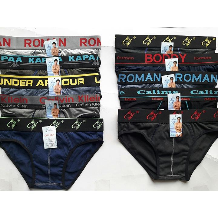 Bộ 5 Quần lót nam nhiều lưng - Hiệu CITYMEN