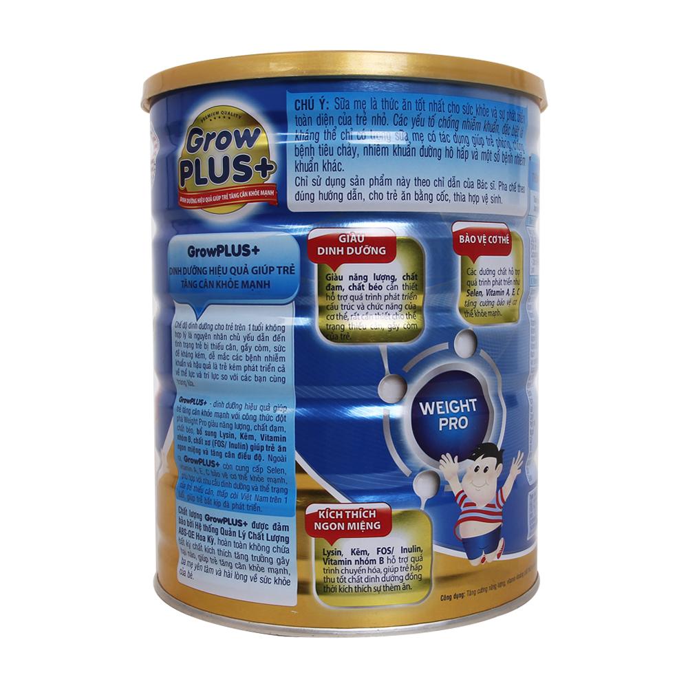 Sữa Bột Nutifood Grow Plus + 1.5kg (Xanh)