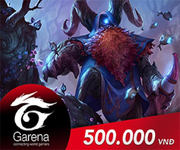 [HCM]Thẻ Game Garena 500.000 VNĐ & PHÍ CHUYỂN