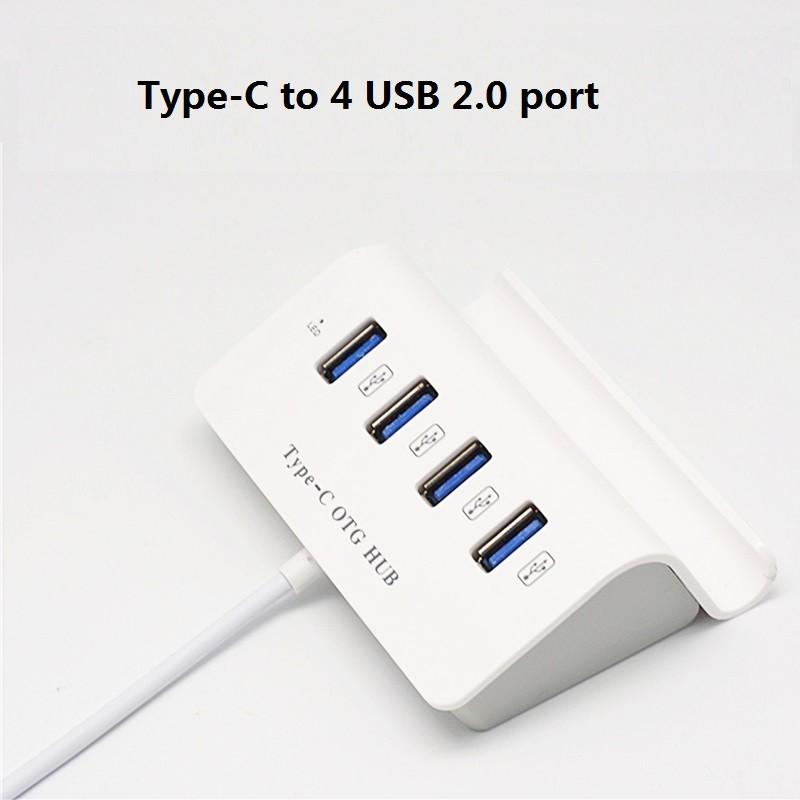 Type-C OTG HUB 4 ports for smart phone computer