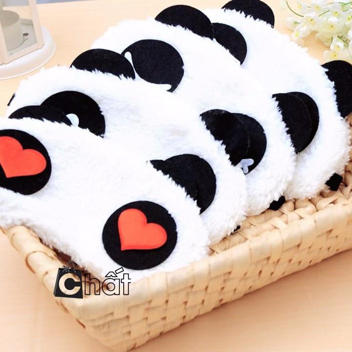 Tấm Che Mắt Ngủ Hình Gấu Panda Siêu Xinh - Miếng Che Mắt Khi Ngủ Hot Cute - BUMSTORE