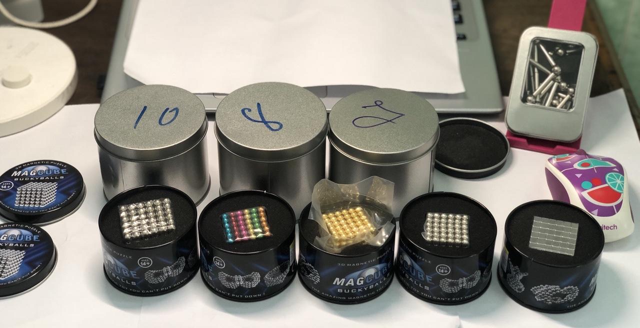 [HCM]Nam châm xếp hình Buckyballs 10mm