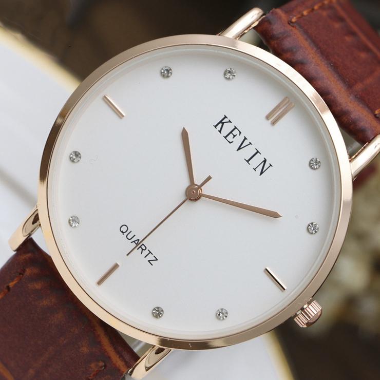 Đồng hồ nữ dây da Kevin