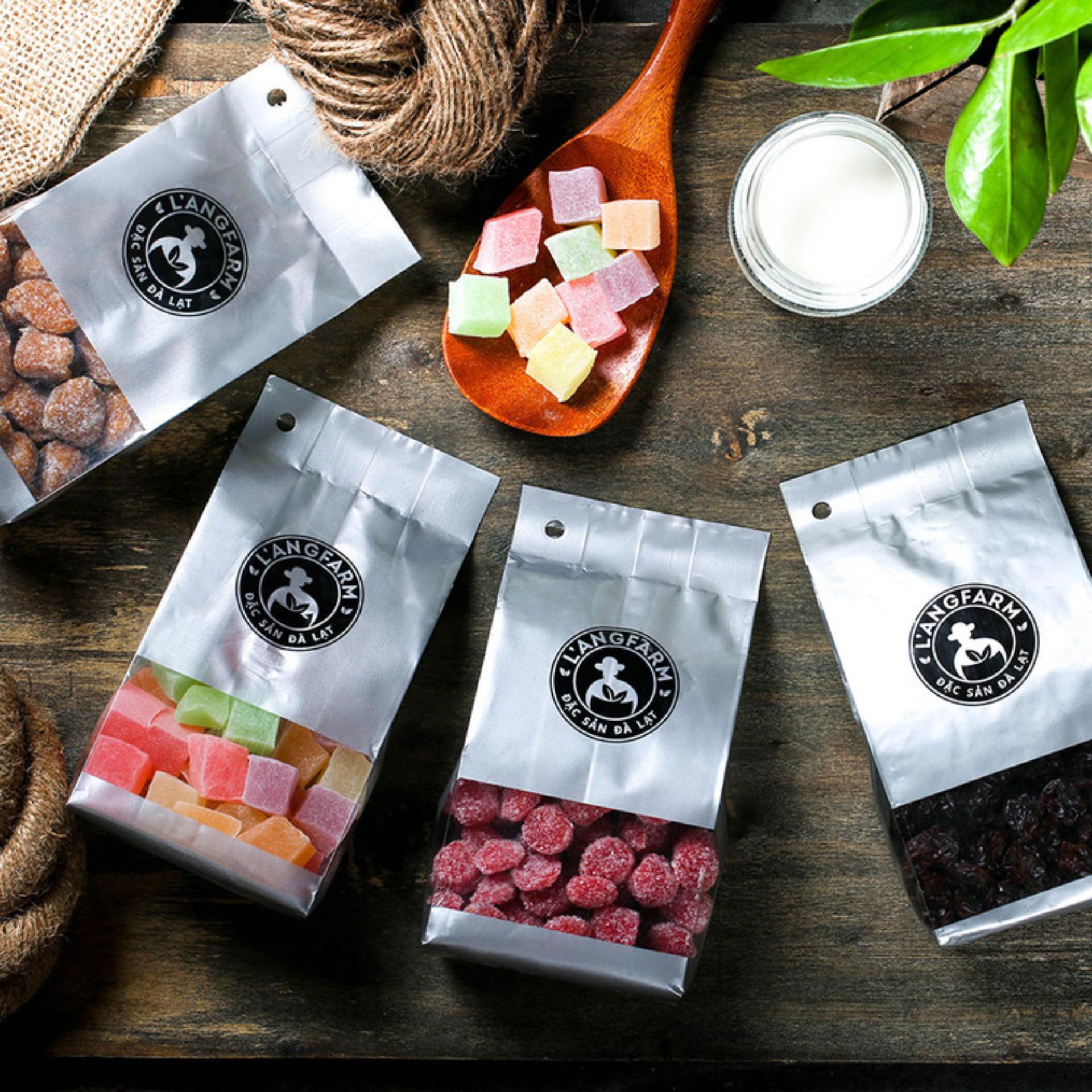 Gói Kẹo Me Cay 180gr Langfarm Đà Lạt
