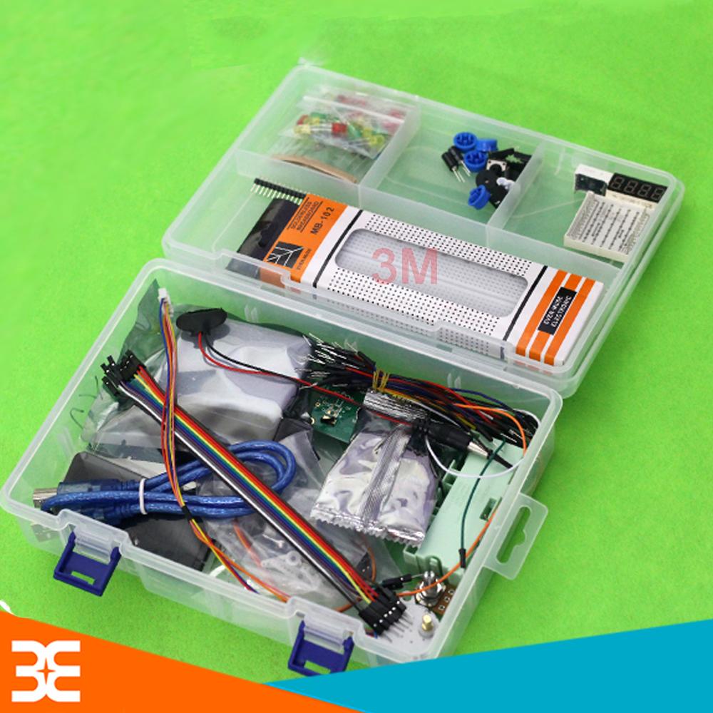 KIT ARDUINO UNO R3 - COMBO V1 Chíp Cắm (BH 3 tháng)