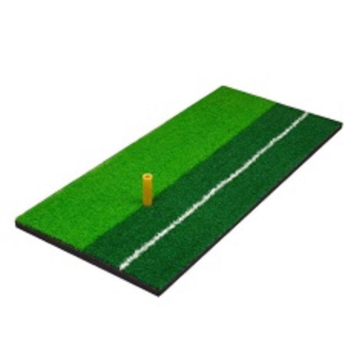Thảm tập Golf Swing Mat Vandat-cỏ PE (Đế Đen) Combo 2 bộ