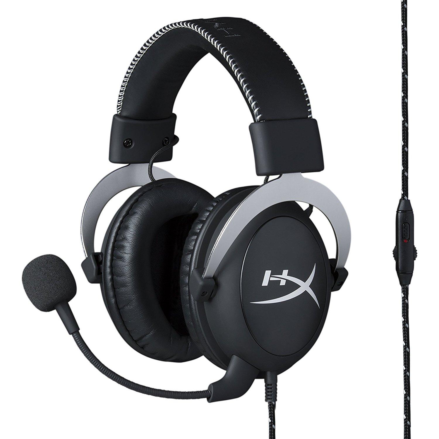 Tai nghe Kingston HyperX Cloud Silver Black (HX-HSCL-SR/NA)