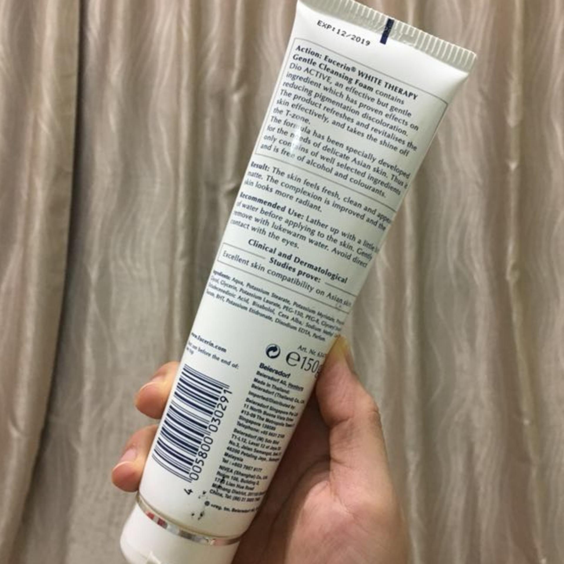 Sữa rữa mặt trắng sáng da White Cleansing Foam - Eucerin 63470