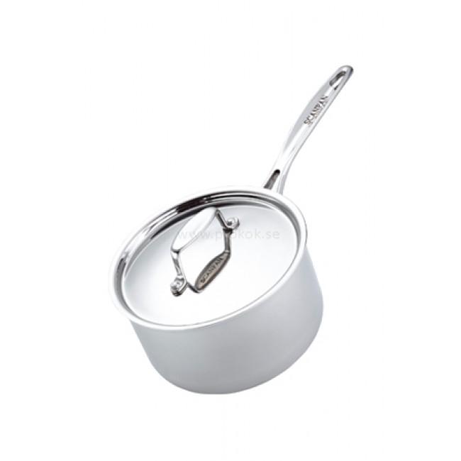 Nồi inox Scanpan Fusion5 74231600 2L (Màu bạc).