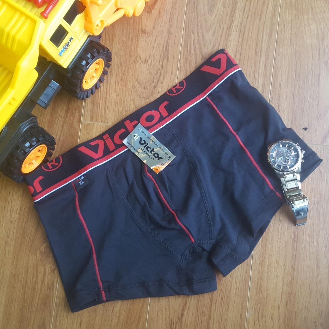 Combo 4 quần lót boxer ( sịp đùi ) nam Victor