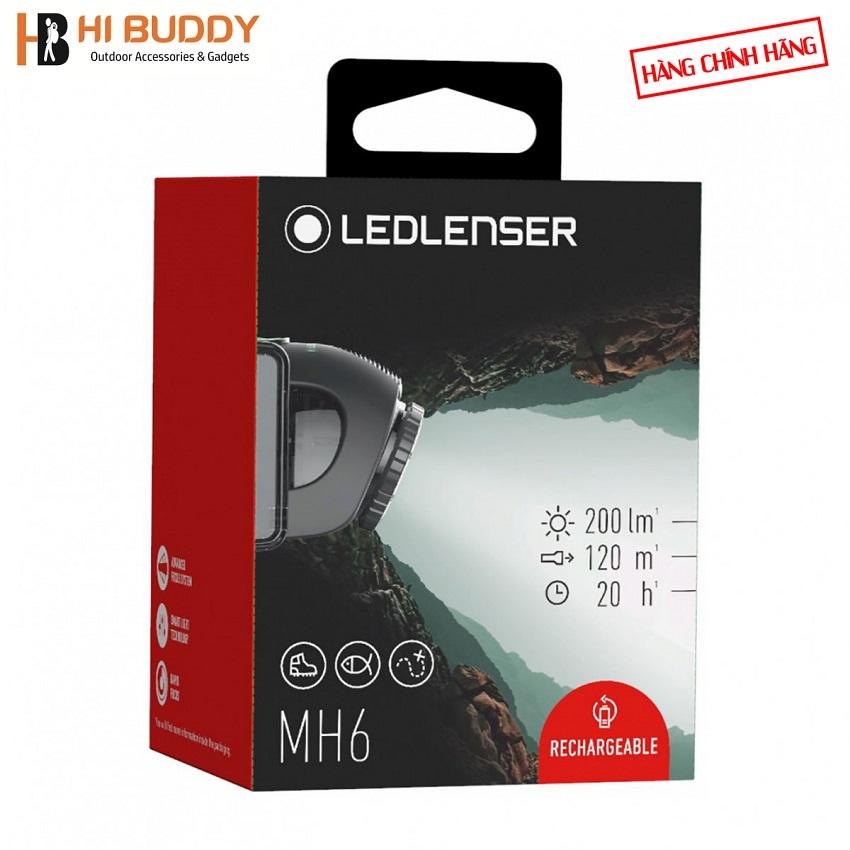 ĐÈN PIN ĐỘI ĐẦU LED LENSER MH6