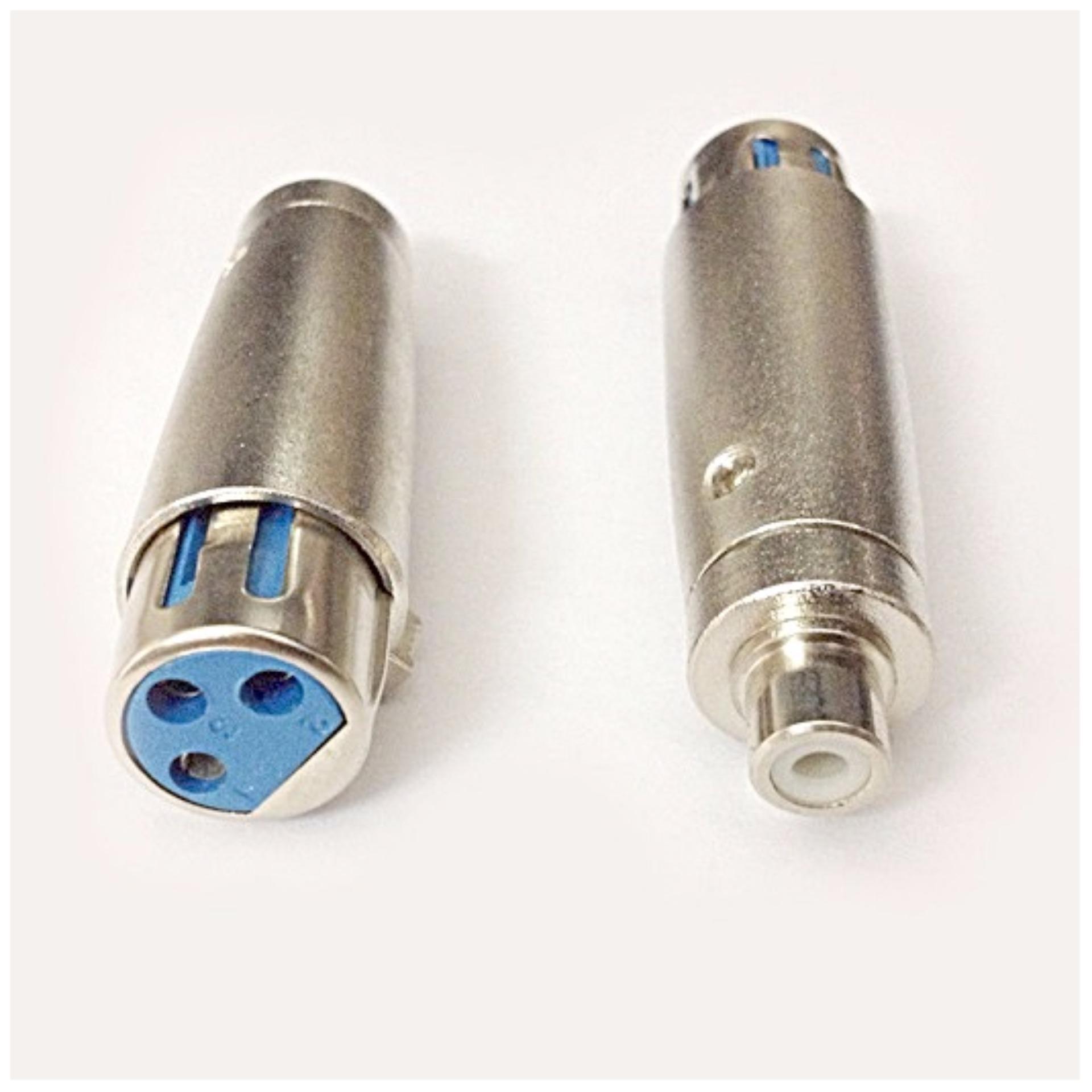 Bộ 2 Jack chuyển CANON cái ra AV cái