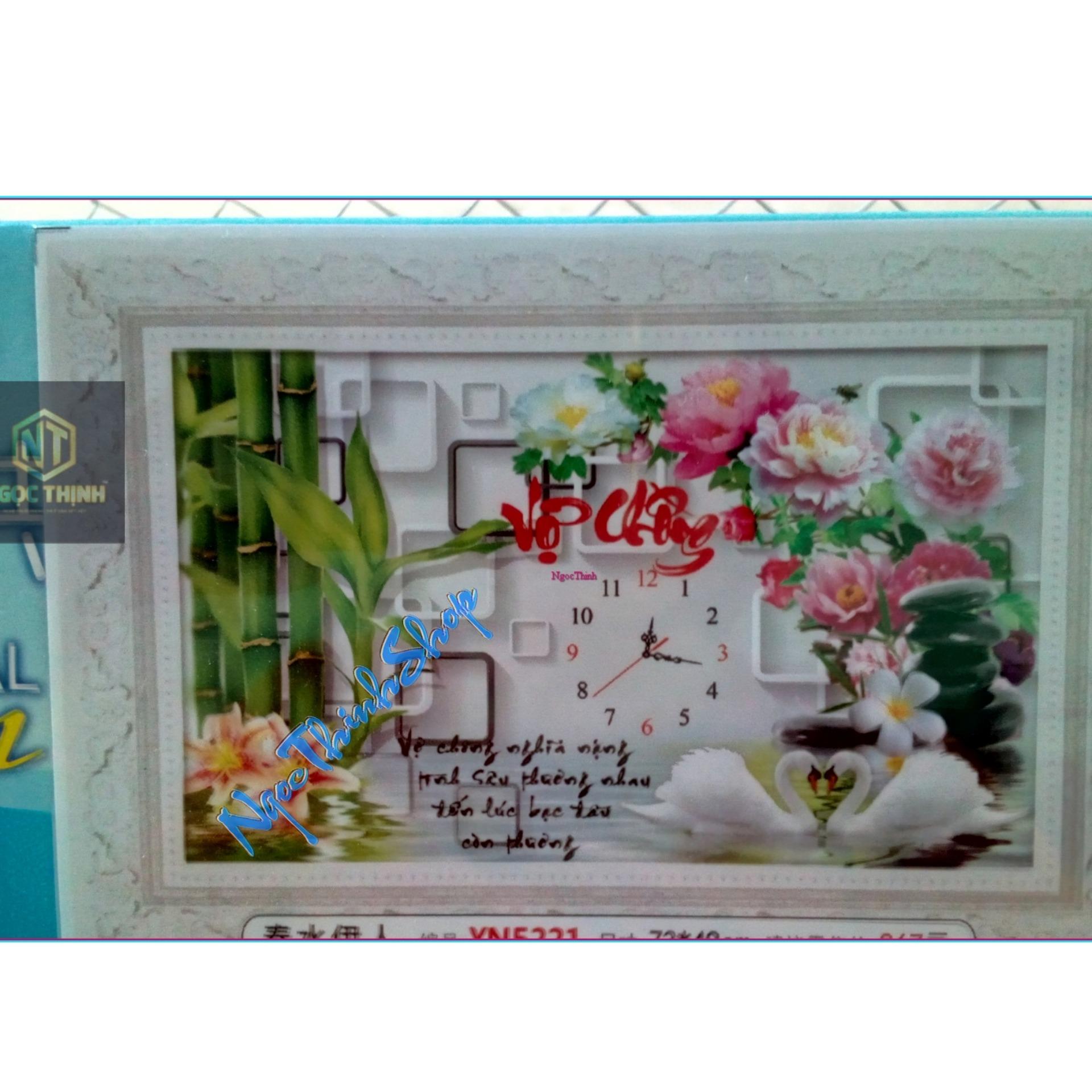 Tranh đính đá Vợ chồng YN5221-Ngọc Thịnh