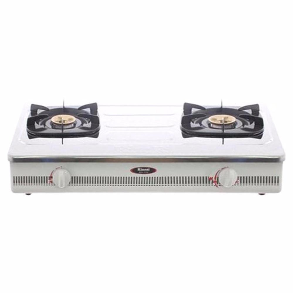 [HCM]BẾP GAS RINNAI RV-770S1 INOX CÓ ĐẦU HÂM