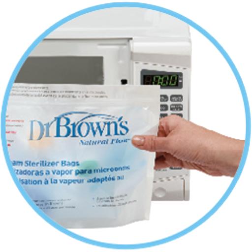 Túi tiệt trùng bằng lò vi ba Dr Brown's