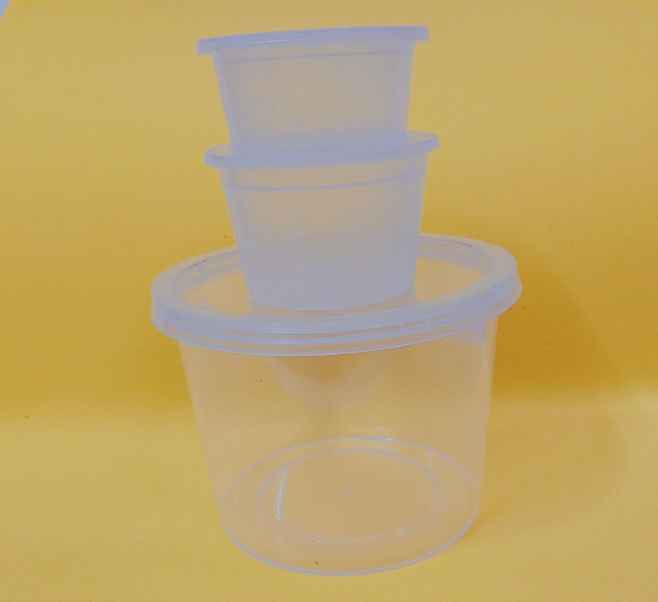 Combo 10 hộp đựng Slime S M L