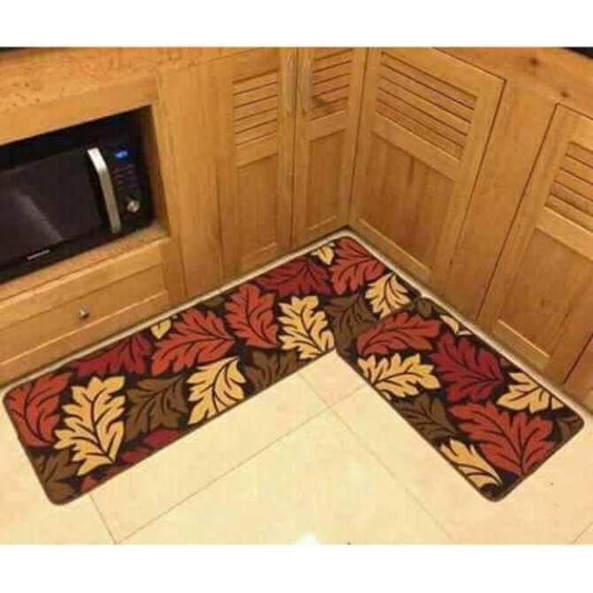 Combo 02 thảm trải sàn nhà bếp (120x40 cm và 60x40 cm)