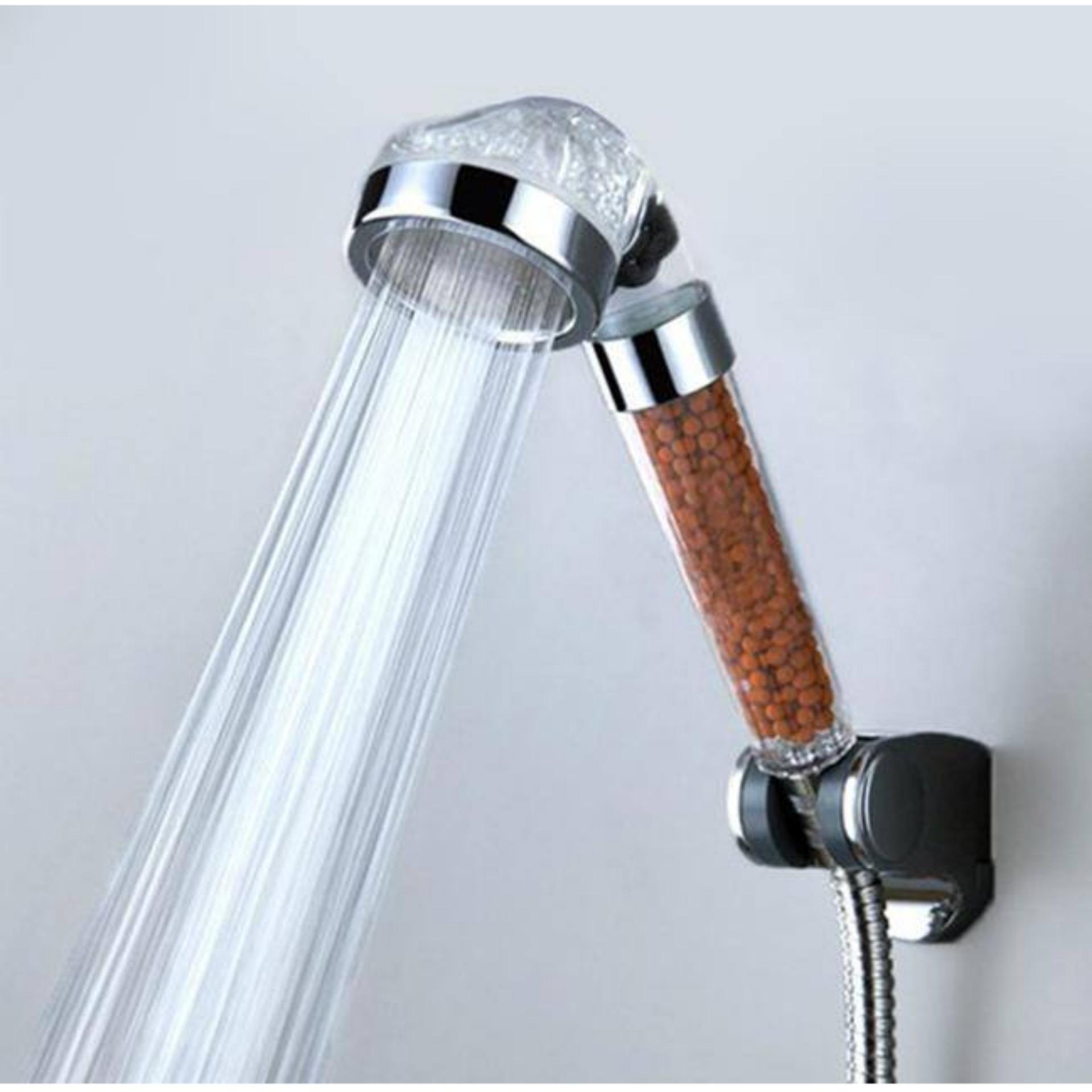 Bộ vòi sen tăng áp 3 chế độ nước  (Xanh)