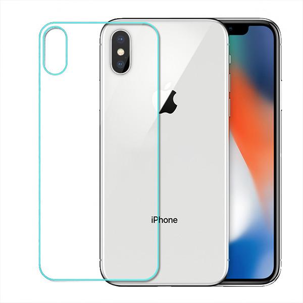 Bộ 3 miếng dán kính cường lực mặt sau cho iphone x/xs - trong suốt