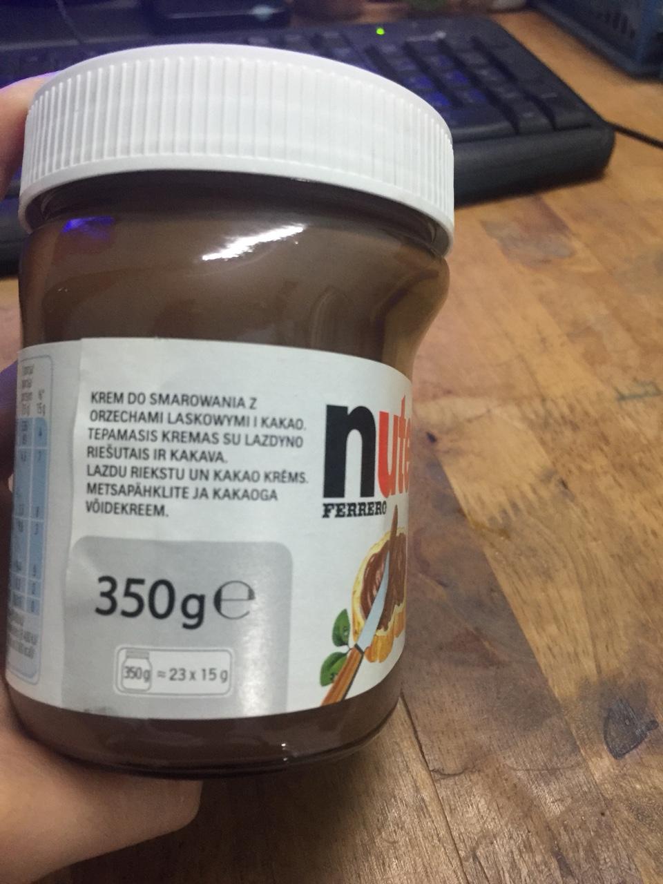 Bơ Hạt Phỉ Phết Cacao Nutella (350g)sa