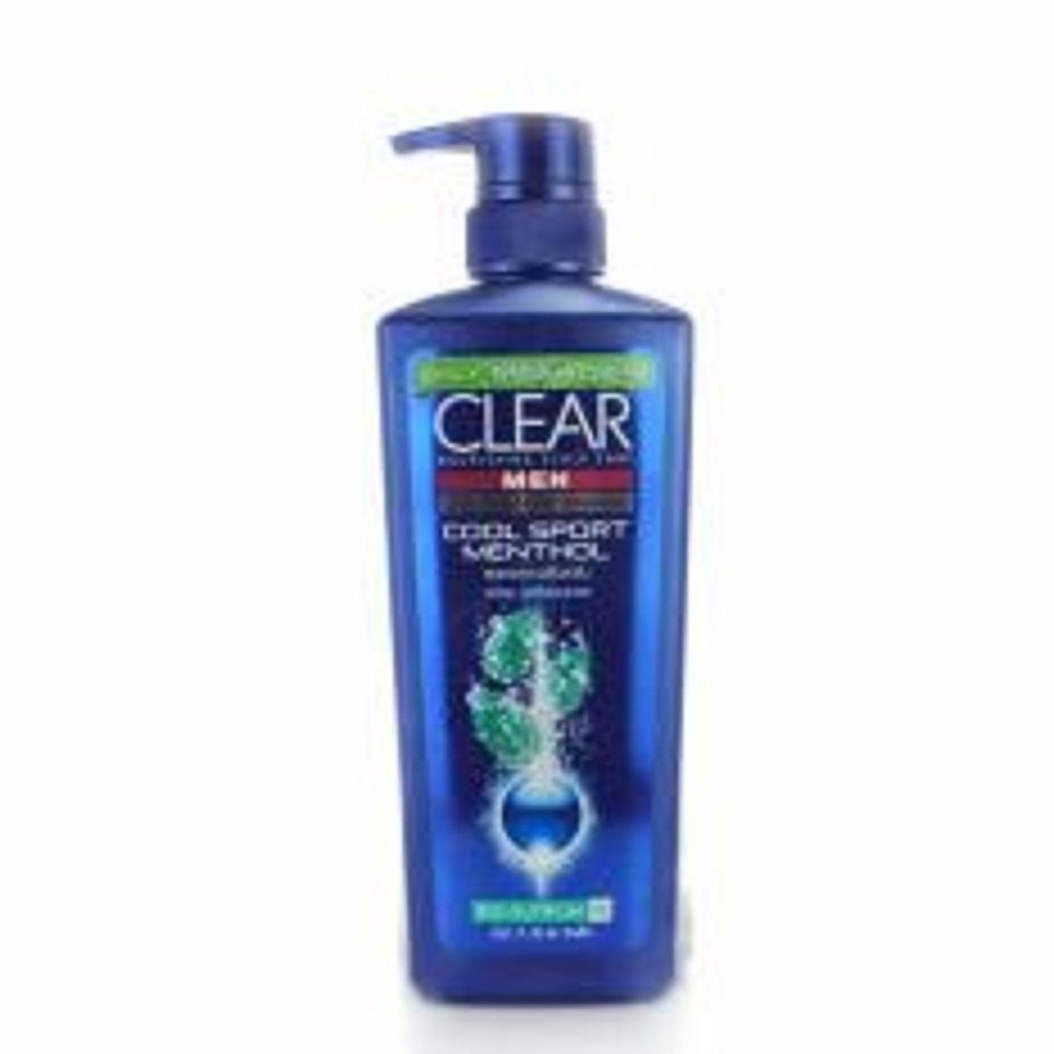 Dầu gội Thái Lan Clear Men cool sport method bạc hà 480ml