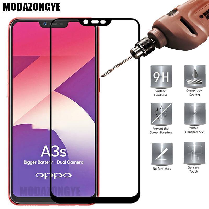 Kính cường lực Full Màn Oppo A3s