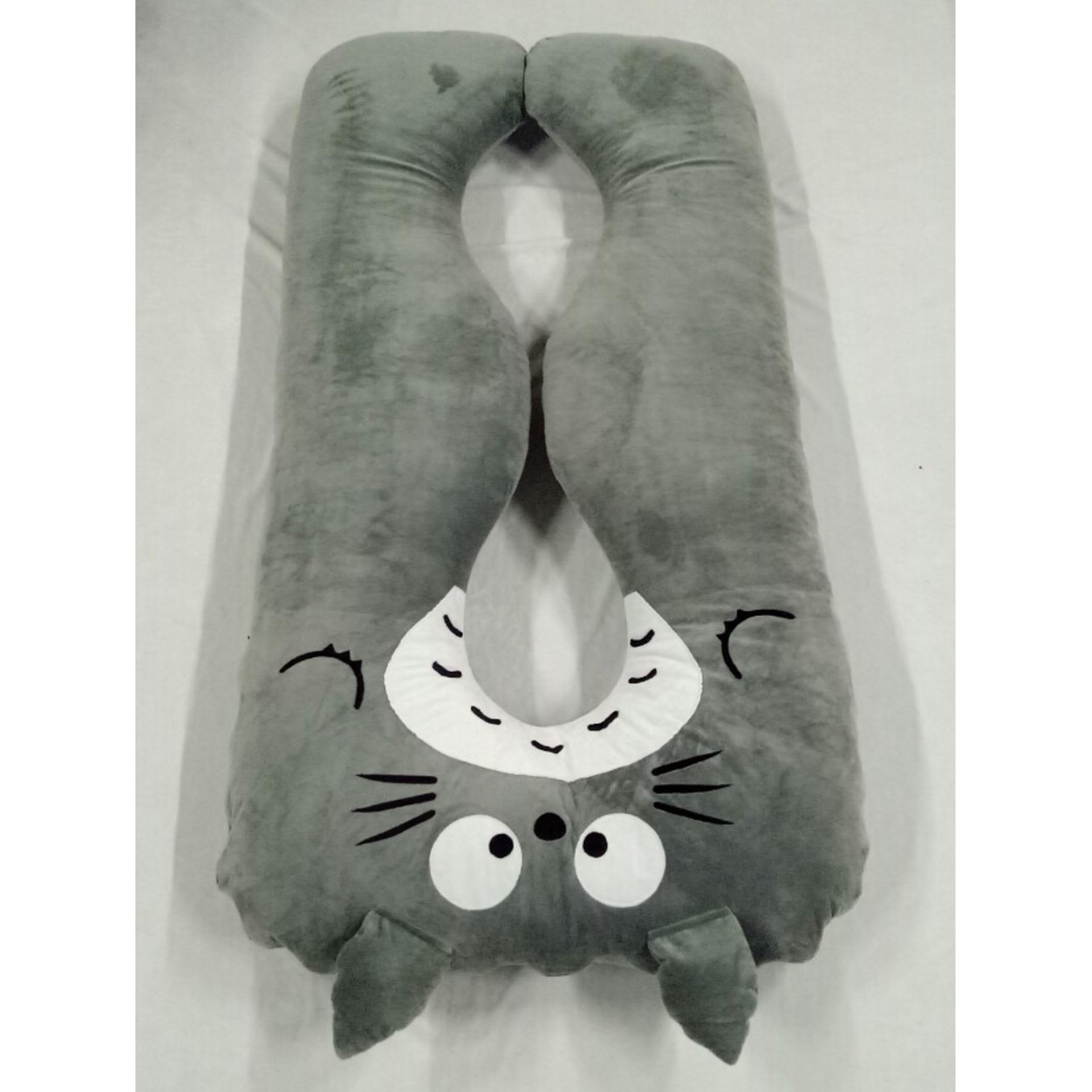 Gối bà bầu Hali (Màu Xám Totoro)