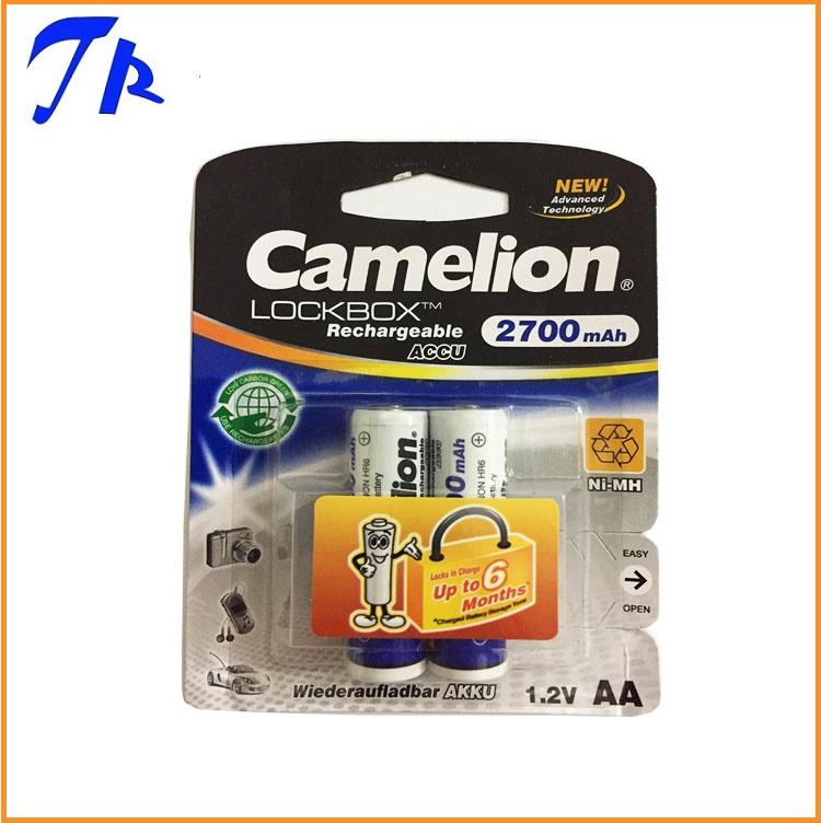 [HCM]Pin sạc AA Camelion 2700mah ( vỉ 2 viên )