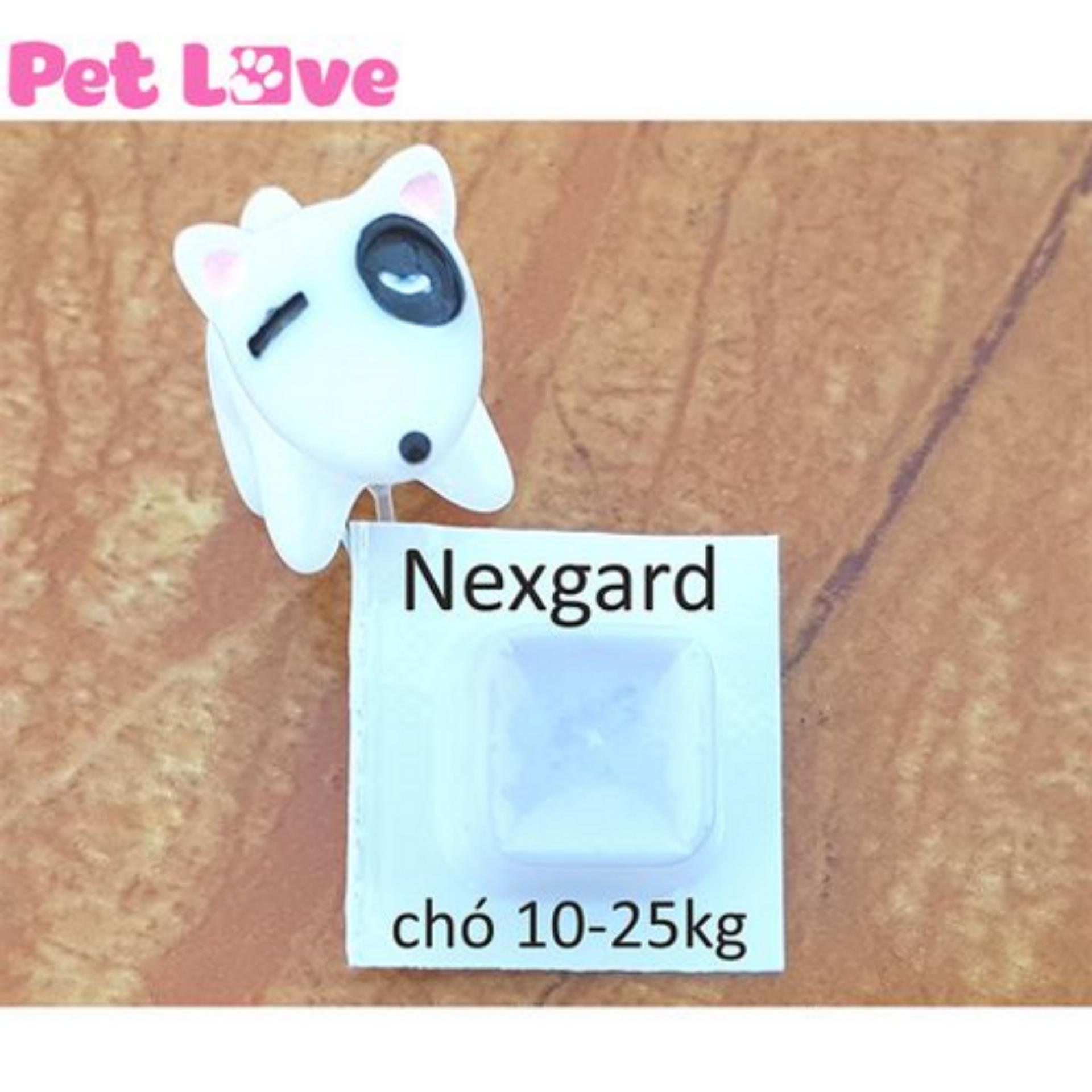 1 viên NexGard diệt ghẻ ve rận bọ chét (chó 10 - 25kg)