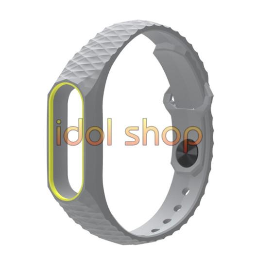 Dây thay thế Miband 2 Mijobs -  vân sần viền 