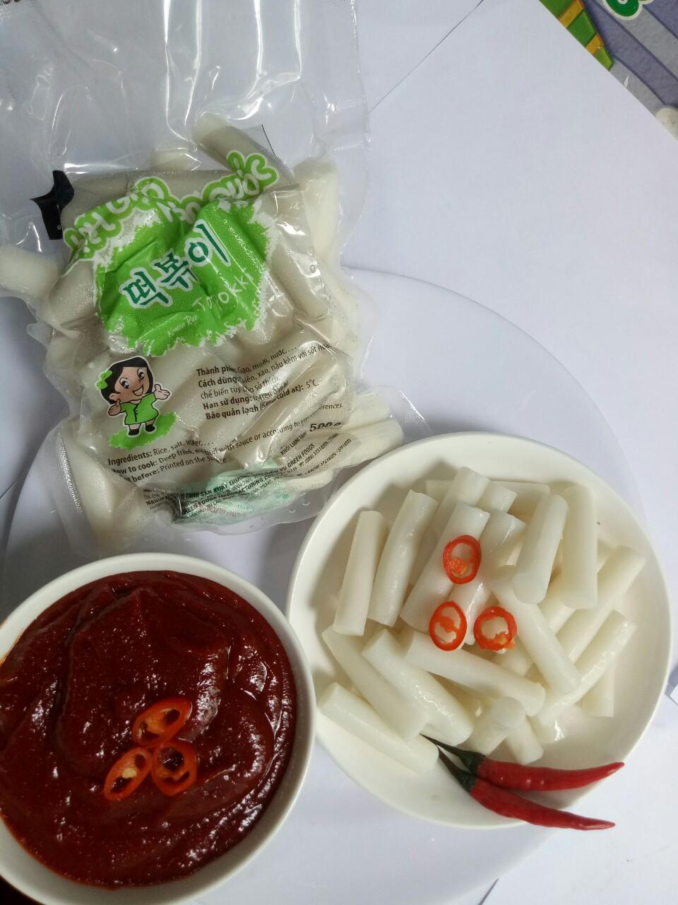 500g bánh gạo kèm 100g sốt