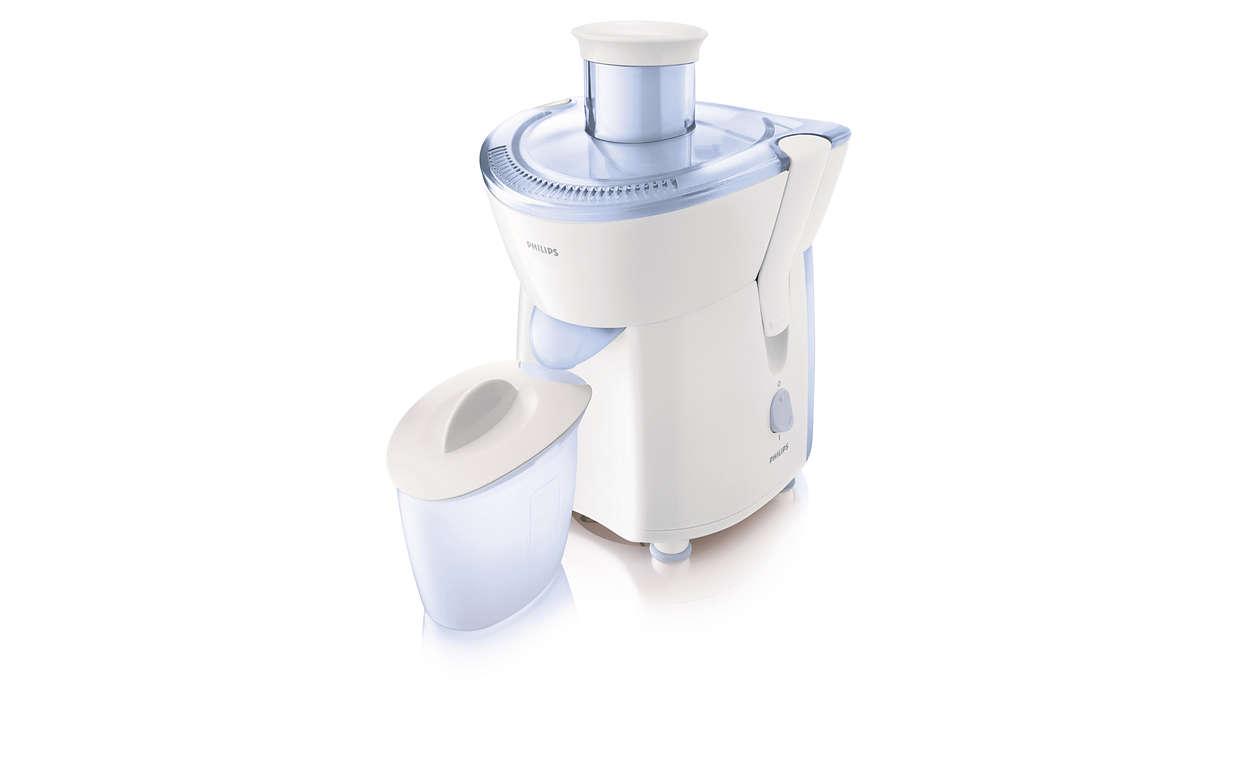 Máy ép trái cây Philips HR1823 04L (Trắng) - Hàng nhập khẩu