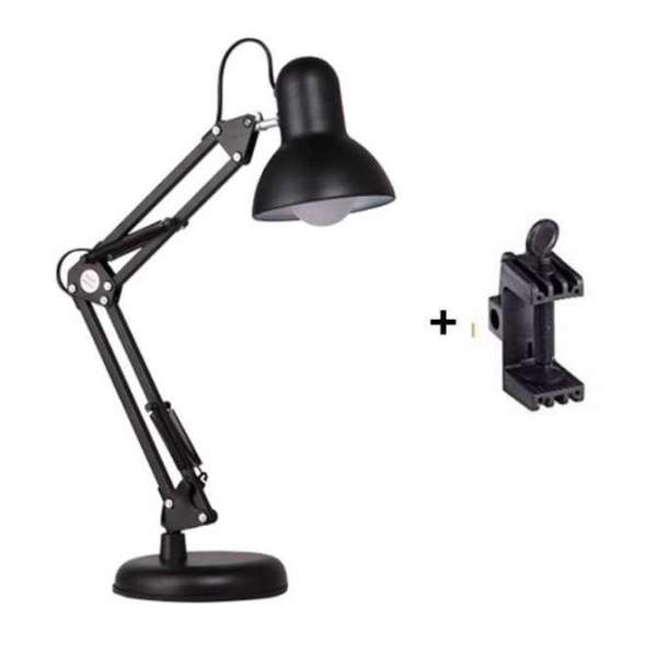 Đèn bàn pixar có đế tự đứng , đèn để bàn, đèn học chống cận kèm kẹp bàn loại xịn 2 in1 ( Không kèm bóng )